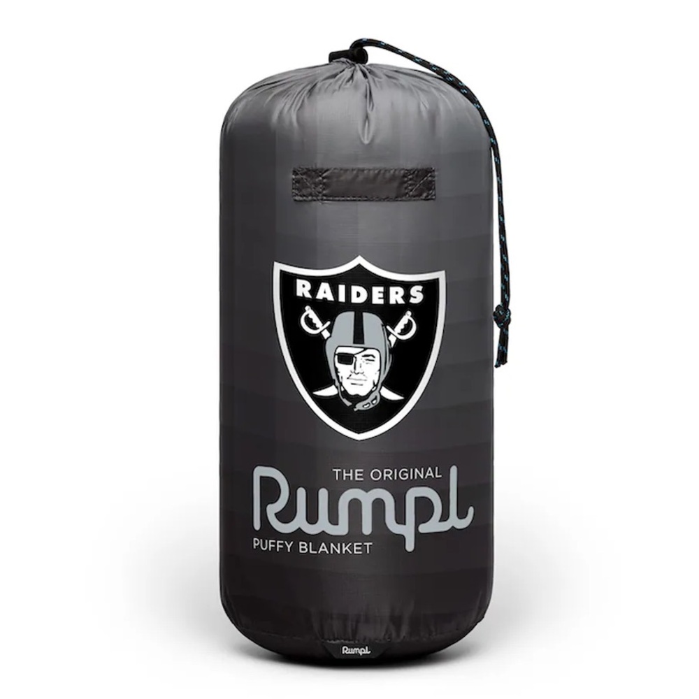 Las Vegas Raiders Rumpl 75'' x 52'' Original Puffy Blanket New $129 MSRP